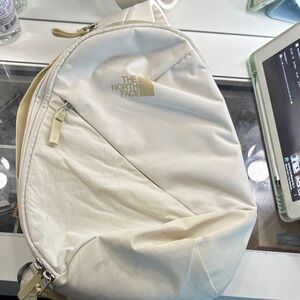 The North Face Cream Backpack